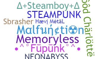 暱稱 - Steampunk