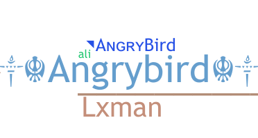 暱稱 - AngryBird