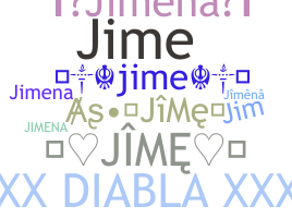 暱稱 - jime