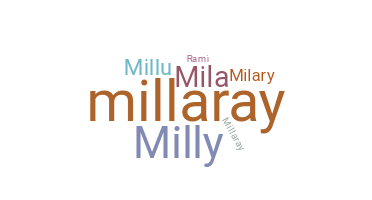 暱稱 - Millaray