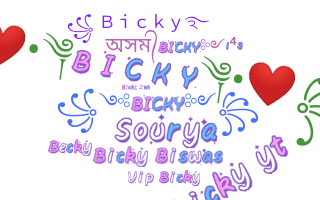 暱稱 - Bicky
