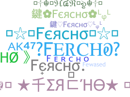 暱稱 - Fercho