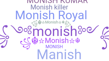 暱稱 - Monish