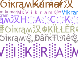 暱稱 - VikramKumar