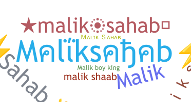 暱稱 - Maliksahab