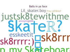 暱稱 - Skater