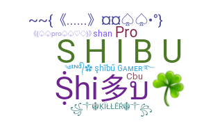 暱稱 - Shibu