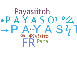 暱稱 - Payasito