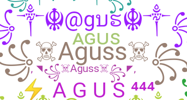 暱稱 - Agus