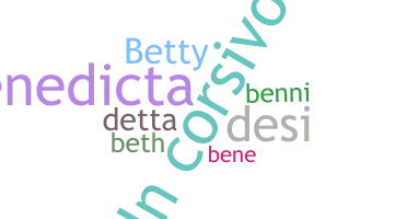 暱稱 - Benedetta