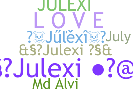 暱稱 - Julexi