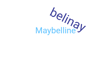 暱稱 - belinay