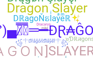 暱稱 - dragonslayer
