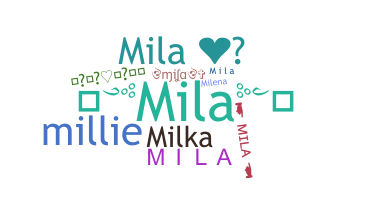 暱稱 - Mila