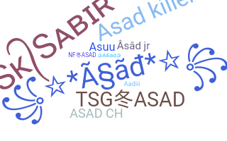 暱稱 - Asad