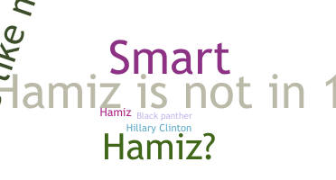 暱稱 - hamiz