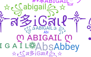 暱稱 - Abigail