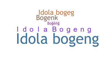 暱稱 - bogeng