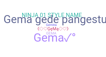 暱稱 - Gema
