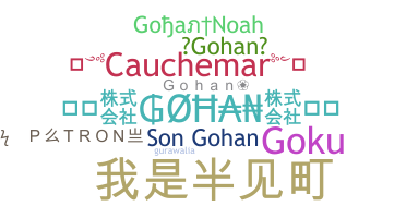 暱稱 - Gohan