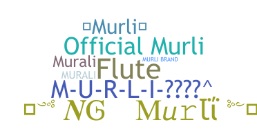 暱稱 - Murli