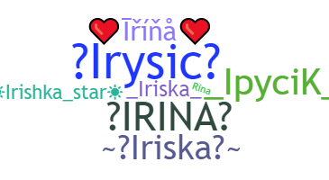 暱稱 - Irina