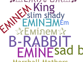 暱稱 - Eminem