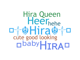 暱稱 - Hira