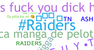 暱稱 - Raiders