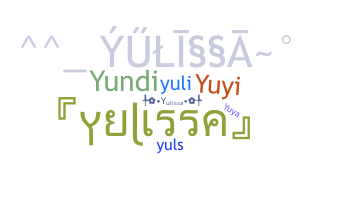暱稱 - yulissa