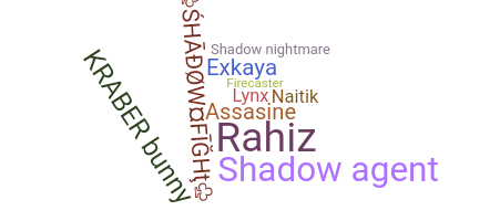 暱稱 - ShadowFight