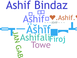 暱稱 - Ashif