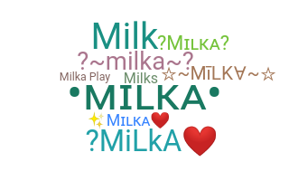 暱稱 - Milka