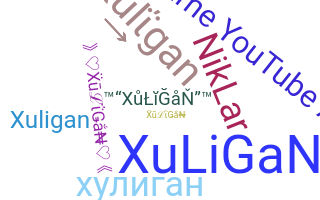 暱稱 - Xuligan