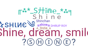 暱稱 - Shine