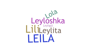 暱稱 - Leyla