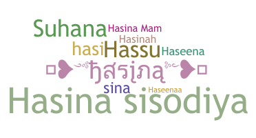 暱稱 - Hasina