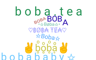 暱稱 - BobA