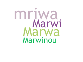 暱稱 - Marwa