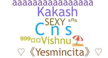 暱稱 - cns