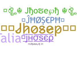 暱稱 - Jhoseph