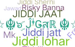 暱稱 - Jiddi