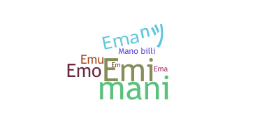 暱稱 - Eman