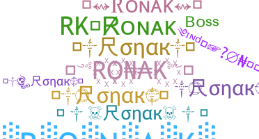 暱稱 - Ronak