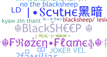 暱稱 - blacksheep