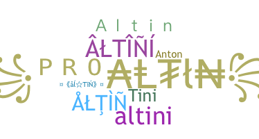 暱稱 - Altin
