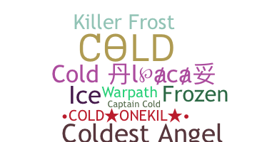 暱稱 - Cold