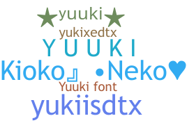 暱稱 - Yuuki