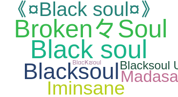 暱稱 - blacksoul
