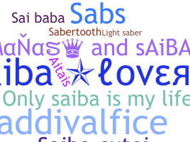 暱稱 - Saiba